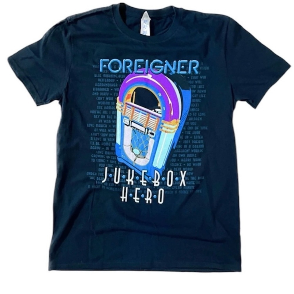 Foreigner 2011 Tour T-Shirt‎ Jukebox Rock Band Tee Men’s XL​